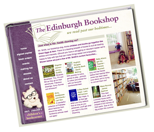 Edinburgh Bookshop Website